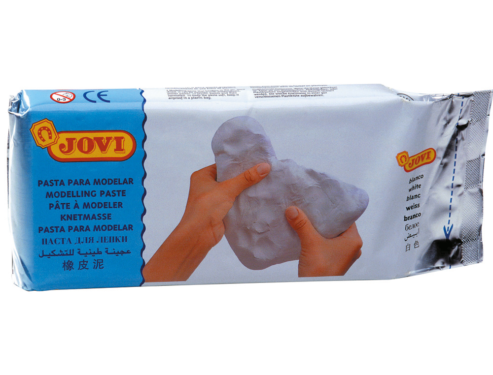 1Kg. pasta Jovi para modelar color blanco